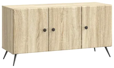 Obrázek produktu pro vidaXL TV skříňka Sonoma dub 99 x 34,5 x 50 cm dřevotřísková deska