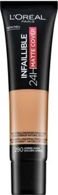 Obrázek produktu pro L'Oréal Paris Infaillible 24H Matte Cover: Dlouhotrvající make-up s matujícím efektem, 290, 30 ml