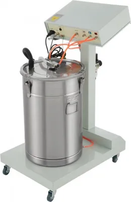 Image de Machine de peinture par poudrage PRO – Électrostatique – 45 L – Pistolet de pulvérisation – WX-101 – 220 V