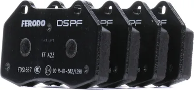 Produktbild von FERODO RACING Bremsbeläge Satz Vorne Bremsklötze für RENAULT Clio III Schrägheck (BR0/1, CR0/1) FDS1667