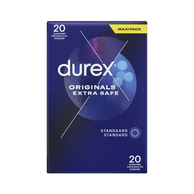 A box of Durex condoms.