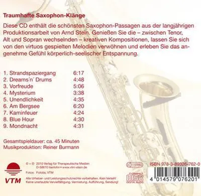Produktbild von Traumhafte Saxophon-Klänge. CD
