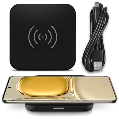Produktbild von QI Wireless Ladestation für Huawei P50 P60 Pro Plus Kabelloser Charger Schnellladegerät