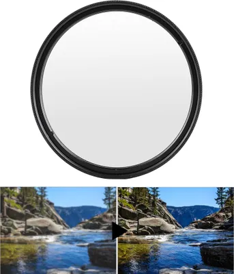 Immagine prodotto di VBESTLIFE Filtro protettivo universale ultrasottile con filtro UV per obiettivi per fotocamere DSLR 58 mm