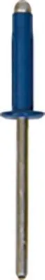 Produktbild von Karosserieclip Set 38-teilig, Einbaudurchmesser 4,2 mm, Kopfdurchmesser 8 mm, Kopfhöhe 1,3 mm