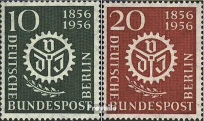 Produktbild von Briefmarken Berlin (West) 1956 Mi 138-139 (kompl.Ausg.) postfrisch Ingenieure