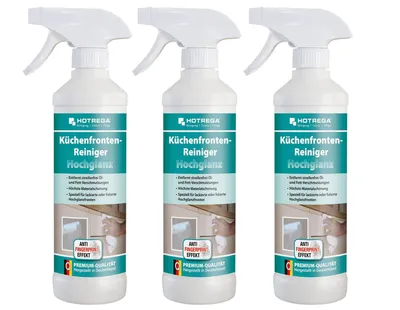 Produktbild von Hotrega H110234 Küchenfronten-Reiniger - Hochglanz - 3er Set