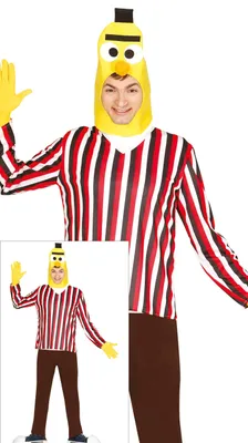 Produktbild von Märchenhafte Fruchtheld Kostüm Karneval Fantasie Spaß Abenteuer e Mode Gelbe Kopfbedeckung, Größe: 54 - 56 (XL) Farbe: Gelb