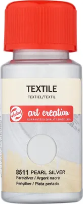 Produktbild von Royal Talens TAC Textilfarbe 50 ml Perlsilber