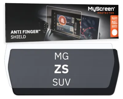 Produktbild von Autofolie für das Hauptdisplay, MyScreen Anti Finger Shield für MG ZS II (2024-2026), matt