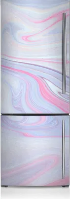 Produktbild von Magnete Küche Kühlschrank Kühlschrankmagnete 60x180 cm - Abstraktes Rosa.