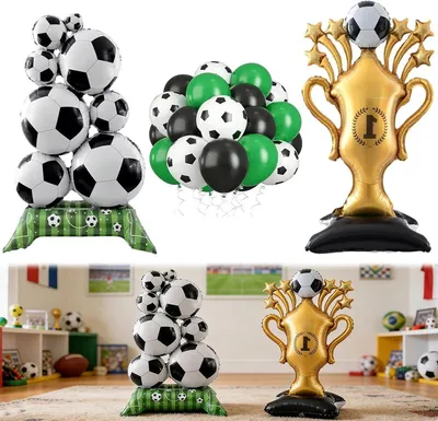Fußballdekoration Set für Kindergeburtstag