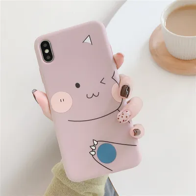 Produktbild von Für VIVO V15/V11I/S1/Y66/Y67/Y91/Y95/Y93/Y97/Y83/Y85/Z3I/Z5X/Z1 Pro TPU Handyhülle Shell Cartoon Zurück Cover rosa