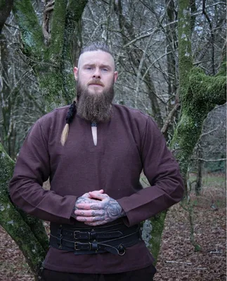 Produktbild von Wikingertunika Braun "Ivar" L