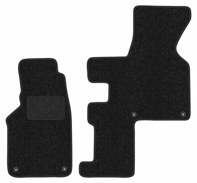 Immagine prodotto di Tappetini in velluto Antracite per Volkswagen Transporter T4 1993-2001 Set 2 pezzi
