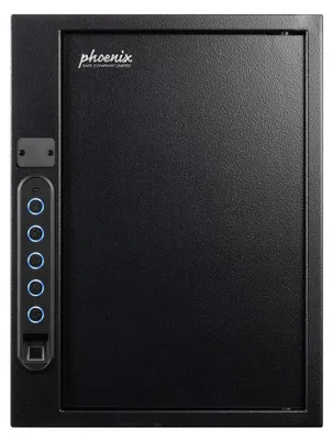 Productafbeelding van Phoenix Safe Co. KS0021F, Zwart, Vingerafdruklezer, 300 x 105 x 360 mm, 235 x 85 x 350 mm, 8 kg, 1 stuk