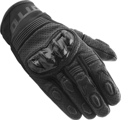 Produktbild von Bogotto Sachi perforierte Motorrad Handschuhe, schwarz, XL