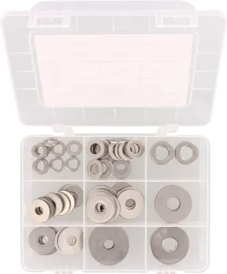 Produktbild von MARINETECH Sortiment Unterlegscheiben, 8152174151, A4, 8,4-13 mm, 100-teilig