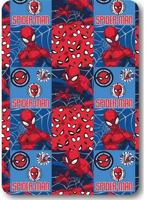 Produktbild von Unyqoos® Marvel Spiderman Fleece-Decke 100 x 140 cm – Plaid mit Spiderman-Motiv