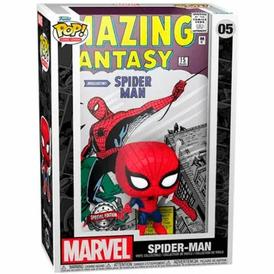 Produktbild von Amazing Fantasy - Marvel Spider-Man 05 Special Edition - Funko Pop! Comic Covers Vinyl Figur