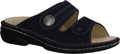 Produktbild von Finn Comfort Sansibar, Damen, Pantolette, Leder, Nautic, lose Einlagen, bequem - Marken Finn Comfort, Blau, leder (ancona)