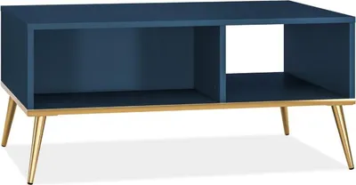 Produktbild von KONSIMO Couchtisch "ARICIA", Marineblau, Holz, ELEGANT, 90x42x60cm