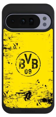 Produktbild von NIVOCASE Handyhülle für Google Pixel 10 Pro XL Hülle NIVOpure Case Schwarz BVB Borussia Dortmund Offizielles Lizenzprodukt