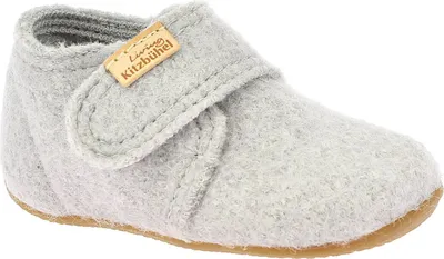 Produktbild von Living Kitzbühel Babyklettschuh unifarben Hellgrau Größe EU 26