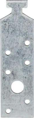 Zdjęcie produktu dla Alberts 836757 – kotwa profilowa do szyn Halfen 28/15, ocynkowana metodą Sendzimira, 160 x 34 mm, zestaw 50 sztuk