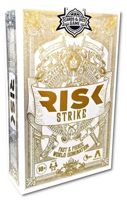 Produktbild von Hasbro - Risk Strike (englisch) Kartenspiel Würfelspiel