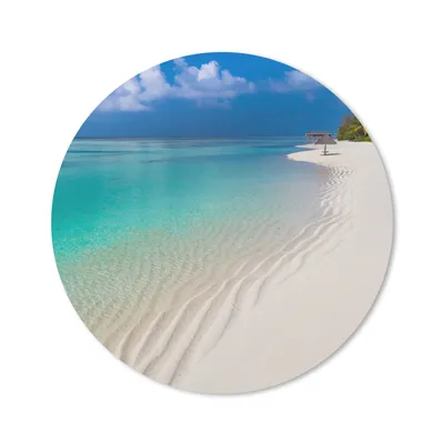 Produktbild von MuchoWow® Mauspad Mousepad Meer - Strand - Sommer 40x40 cm - Mousepads - Maus Mat - Pad - Mausunterlage - Schreibtisch Accessoires