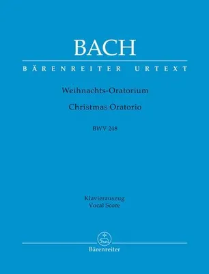 Immagine prodotto di Oratorio di Natale, BWV 248, riduzione per pianoforte