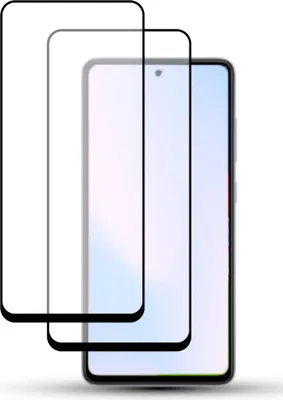 Produktbild von 2-Pack Samsung A21S Displayschutzfolie - Gehärtetes Glas 9H - Super Qualität 3D