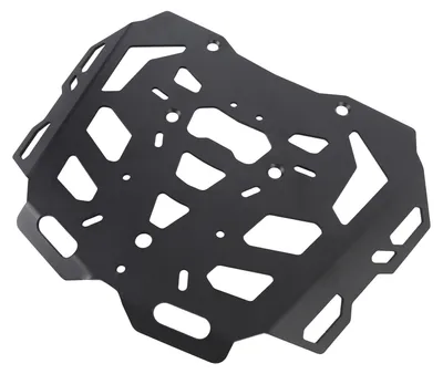 Image de Porte-bagages arrière pour moto en aluminium revêtu de noir antirouille pour Norden 901 2021-2024