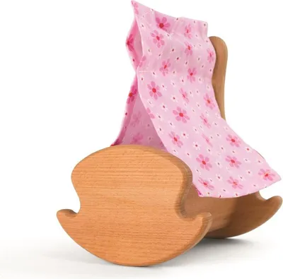 Produktbild von Puppenwiege Spielzeug S Buche Natur