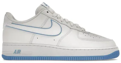 Produktbild von Nike Air Force 1 '07 Low White University Blue Sole - EU 38.5