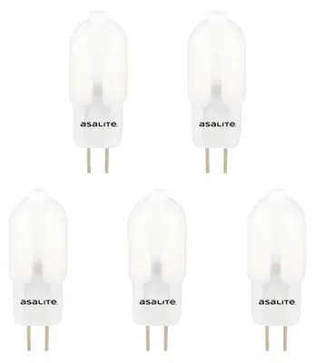 Produktbild von Asalite G4 LED-Lampe Mini 1,5W 110lm 4000K tralweiß 12V 5 Stück