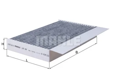 Produktbild von MAHLE ORIGINAL Filter, Innenraumluft LAK 684