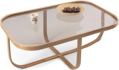 Produktbild von Wohnzimmer Couchtisch Moderner Luxus Möbel Glastisch Beistell Tisch