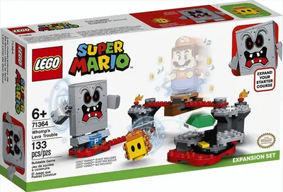 Produktbild von LEGO Super Mario Whomp's Lava Trouble Erweiterungsset 71364