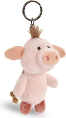 Produktbild von Nici Schlüsselanhänger Schwein Pigwick rosa 10 cm Plüschanhänger