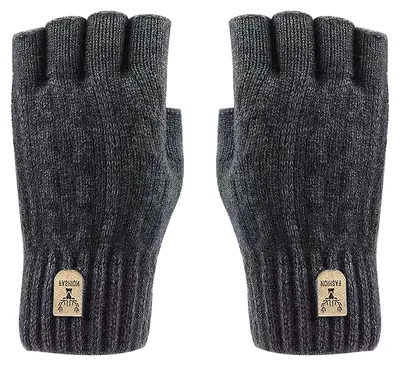 Produktbild von Fingerlose Winterhandschuhe aus Alpaka-Wolle