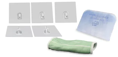 Productafbeelding van Wunderhaken set, 5-delig, kleine zuighaken.