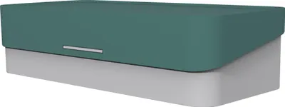 Obrázek produktu pro helit H6252552 mobilní stolní organizér helit, zelený