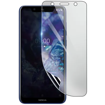 Produktbild von 3mk, Stoß- und kratzfester Hydrogel Bildschirmschutz für Nokia 5.1, Transparent