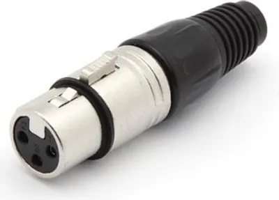Immagine prodotto di Presa Xlr A 3 Pin - Nichelata