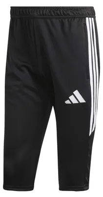 Produktbild von adidas 3/4 Hose für Herren im 3 Streifen Design, Größe:XL, Farbe:Schwarz