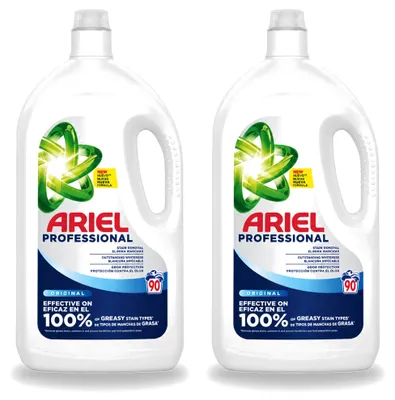 Produktbild von 2 x Ariel Professional Regular Flüssigwaschmittel - 4,05 L - Vorteilspackung - 2 Stücke