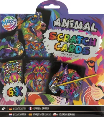 Produktbild von Grafix-Set zum Freiritzen von Tierbildern