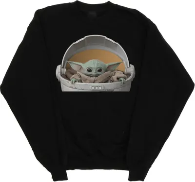 Produktbild von Star Wars - "The Mandalorian The Child" Sweatshirt für Herren BI46461 (5XL) (Schwarz)